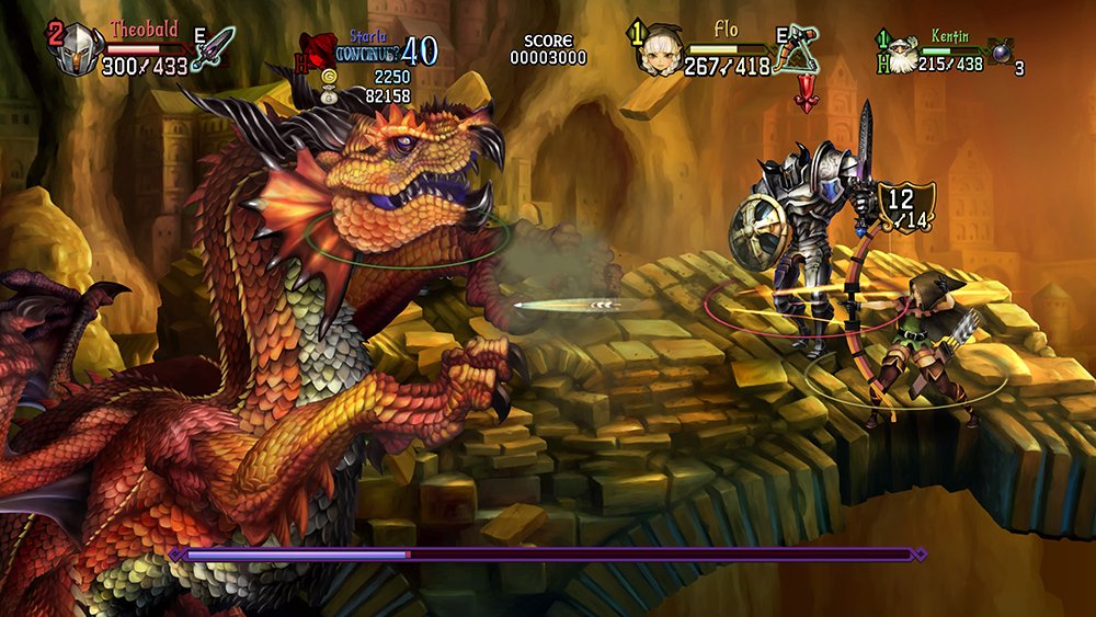 تصویری از بازی Dragon's Crown یک بازی هک اند اسلش دوبعدی