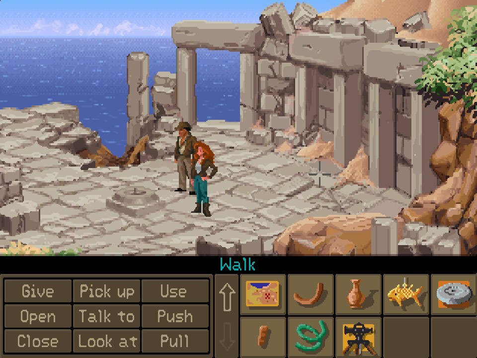 بازی Indiana Jones and the Fate of Atlantis از بهترین بازی های ماجراجویی کامپیوتر
