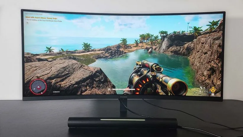 مانیتور هوآوی MateView GT در گیم