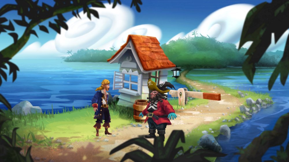 تصویری از بازی جزیره میمون ها 2 از بهترین بازی های ماجراجویی کامپیوتر