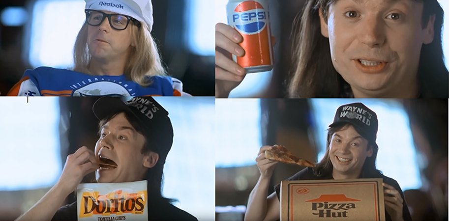 ریباک، پیتزا هات و پپسی در «دنیای وین»