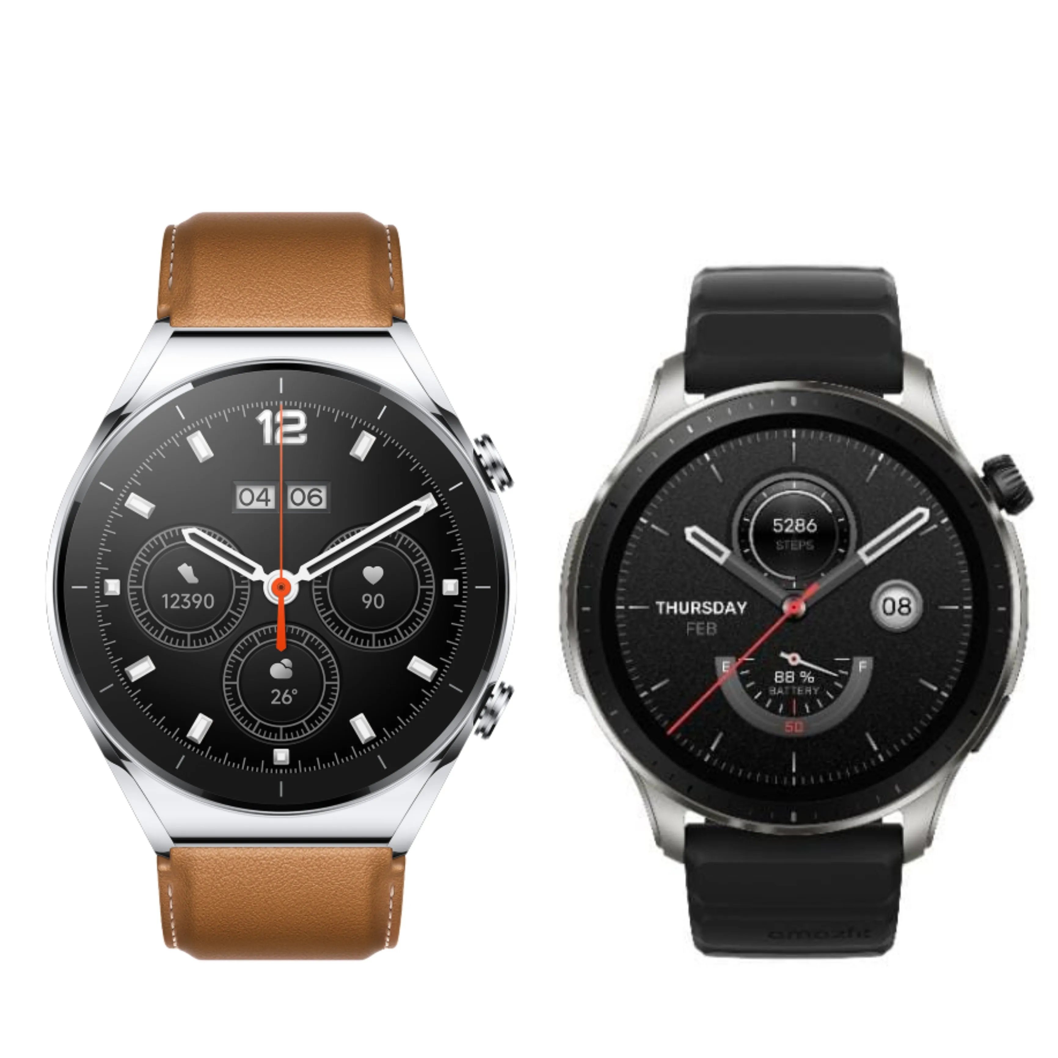 شیائومی واچ S1 در مقابل امیزفیت GTR 4