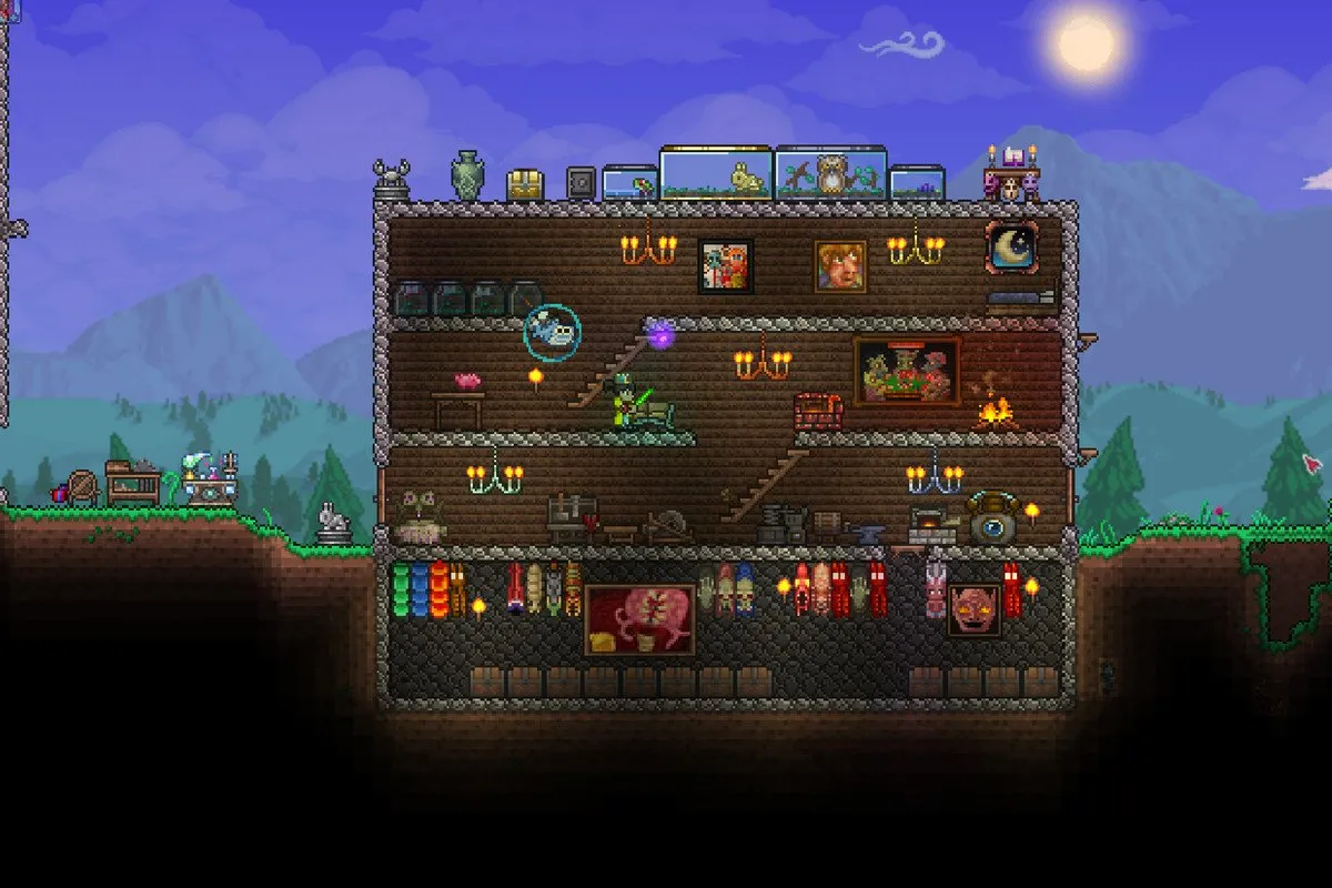 بهترین بازی های کم حجم کامپیوتر Terraria