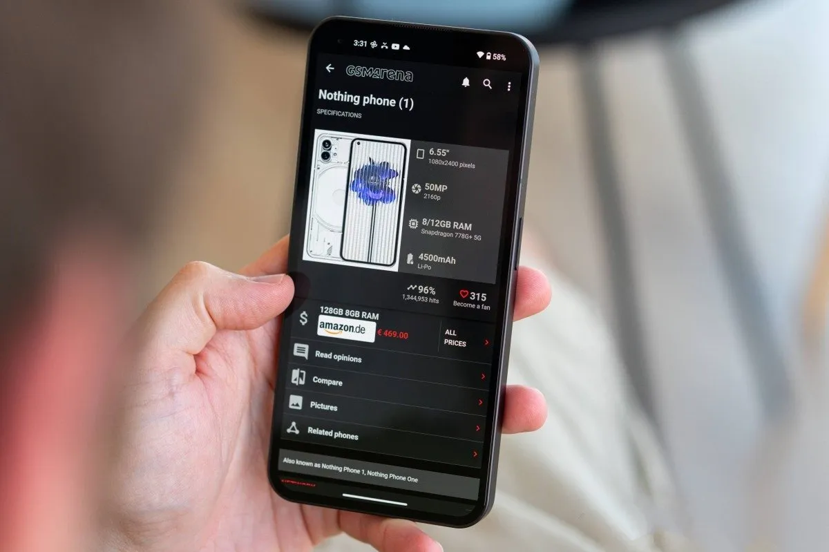 ناتینگ فون 1