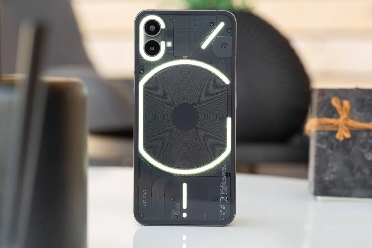 کیفیت دوربین ناتینگ فون 1