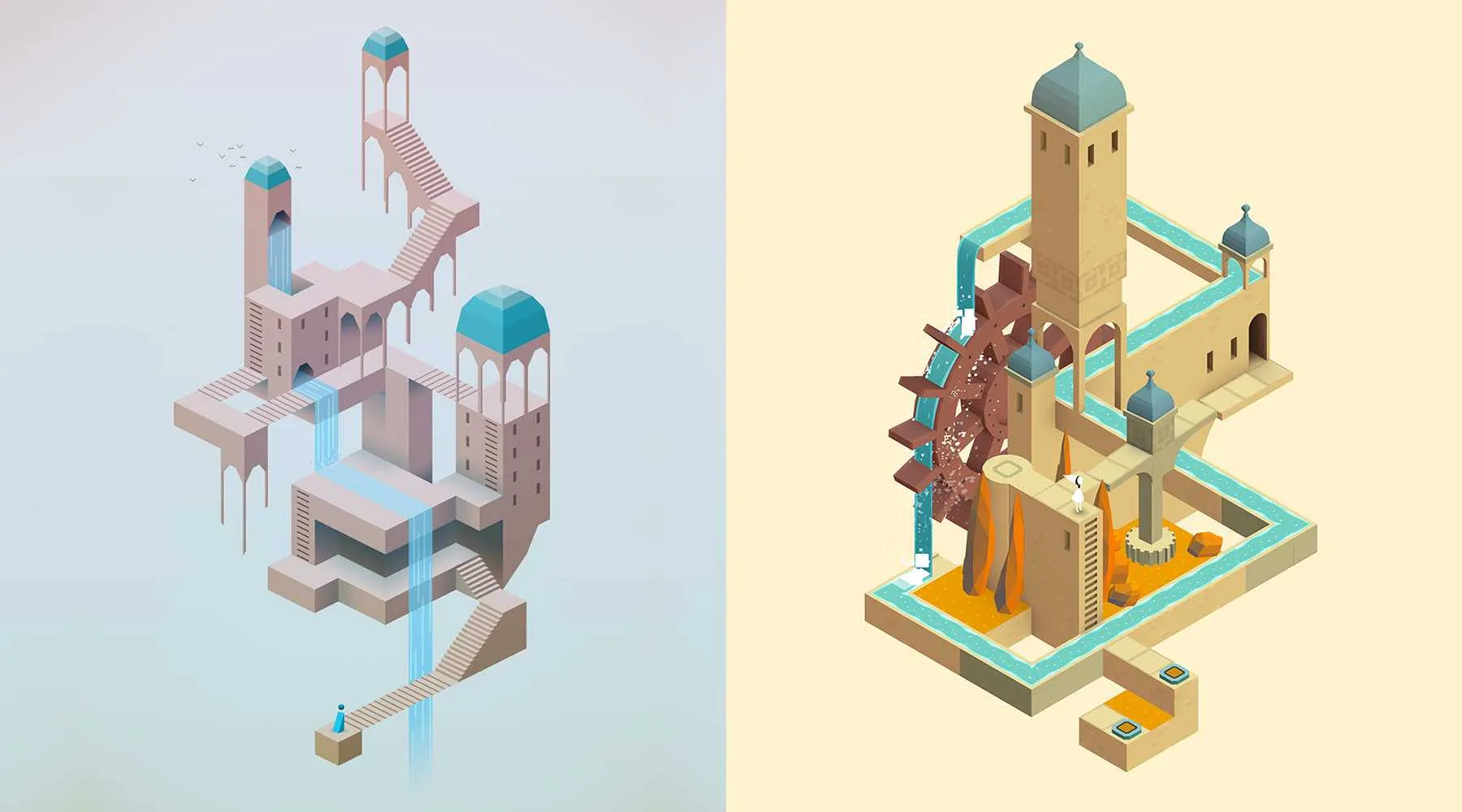 بهترین بازی های فکری اندروید Monument Valley