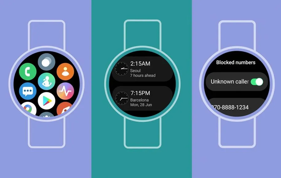 نرم افزار به کار رفته در گلکسی واچ 6