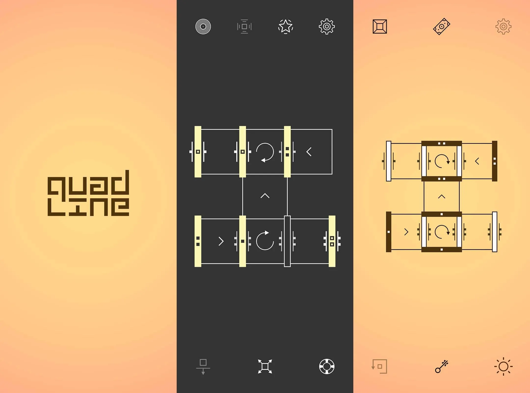 بهترین بازی های فکری اندروید quadline