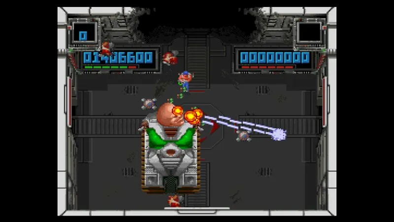 تصویری از بازی قدیمی Smash TV که به عنوان یکی از سخت ترین بازی های دنیا شناخته میشود