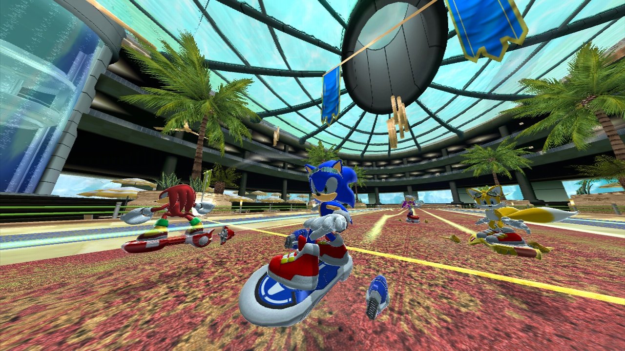 بازی Sonic Free Riders