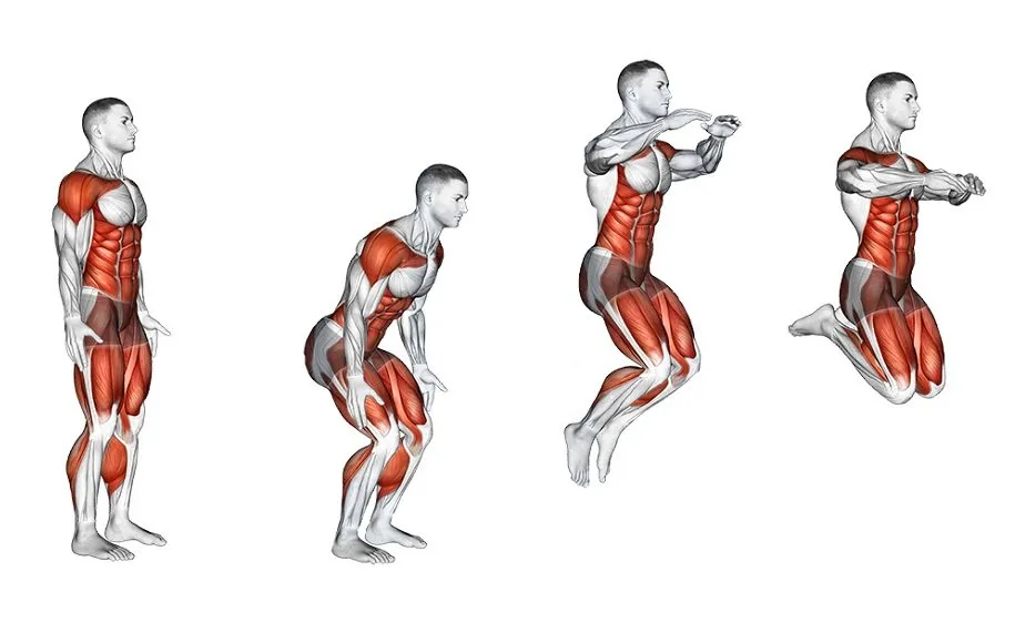 پرش با جمع کردن پاها