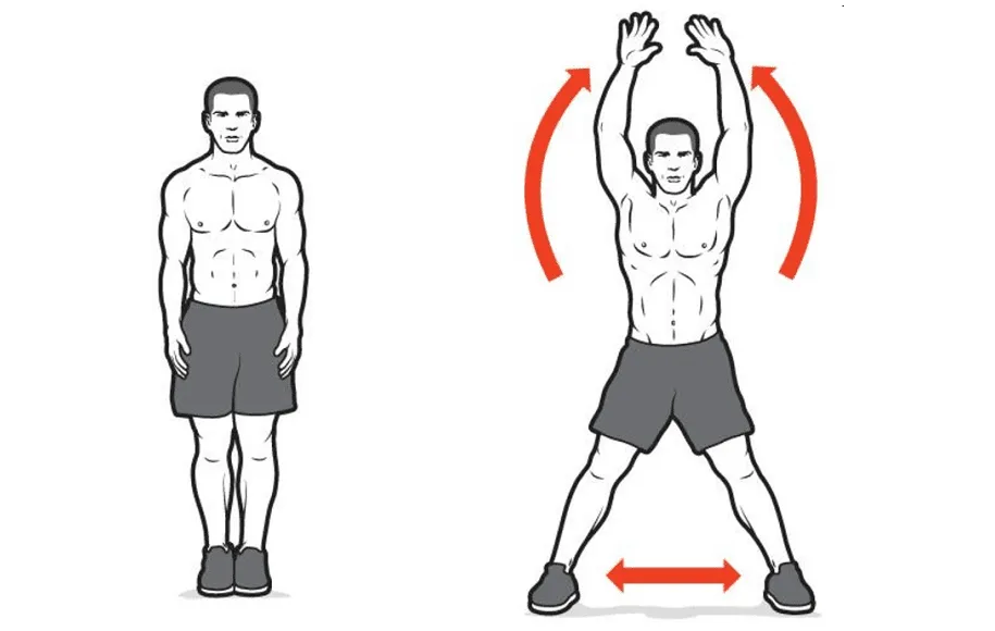 7 دقیقه ورزش با تمرین پروانه