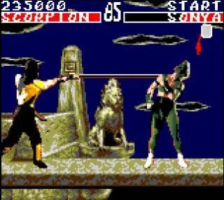 Mortal Kombat - Game Gear