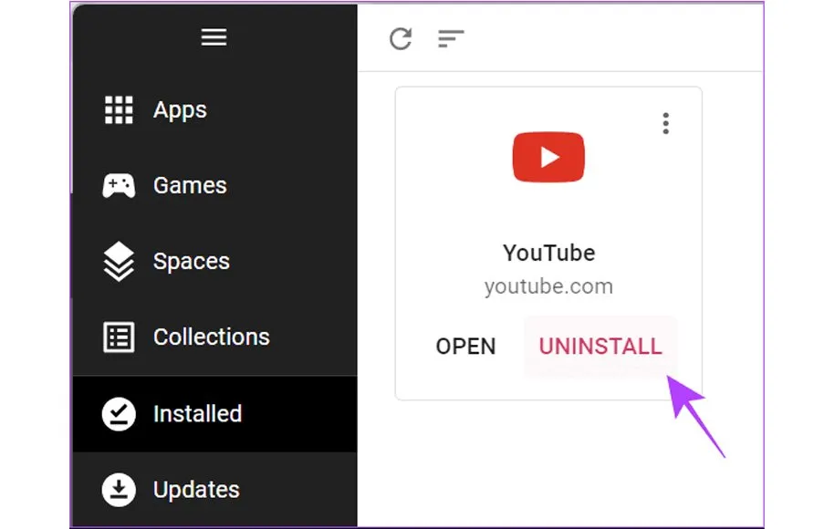 تبدیل سایت به برنامه ویندوز 9