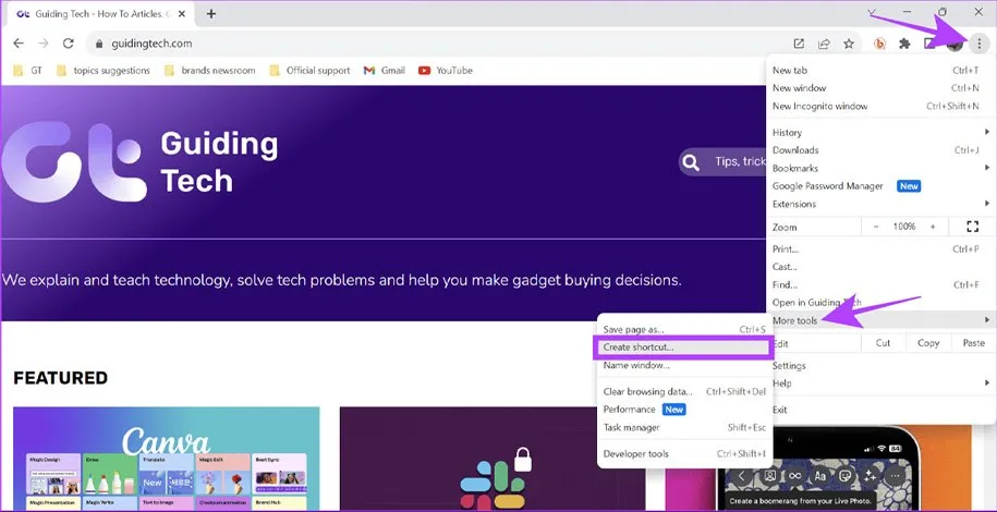 Convert Websites into Apps on Windows 1