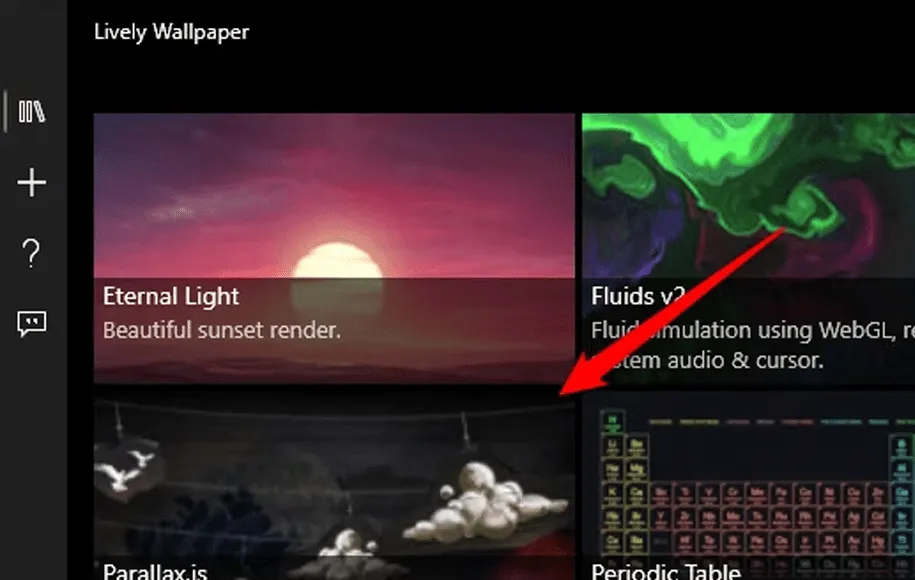 والپیپر متحرک