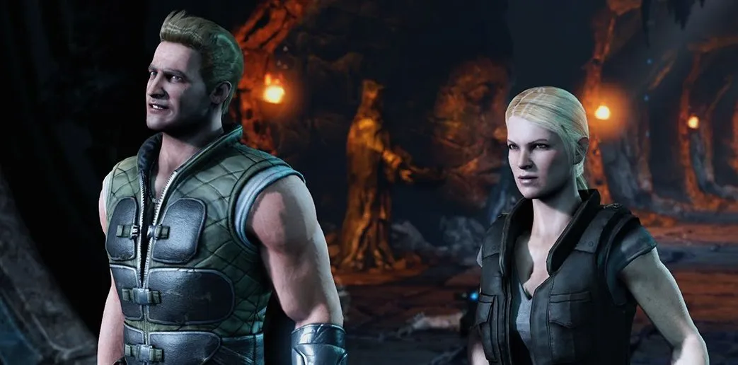 جانی کیج و سونیا بلید