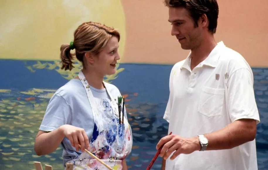 جوزی گلر و سم کولسون در «هرگز بوسیده نشده»