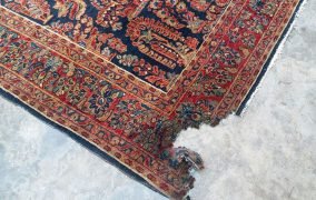 راهنمای ترمیم و رفع سوختگی فرش در خانه