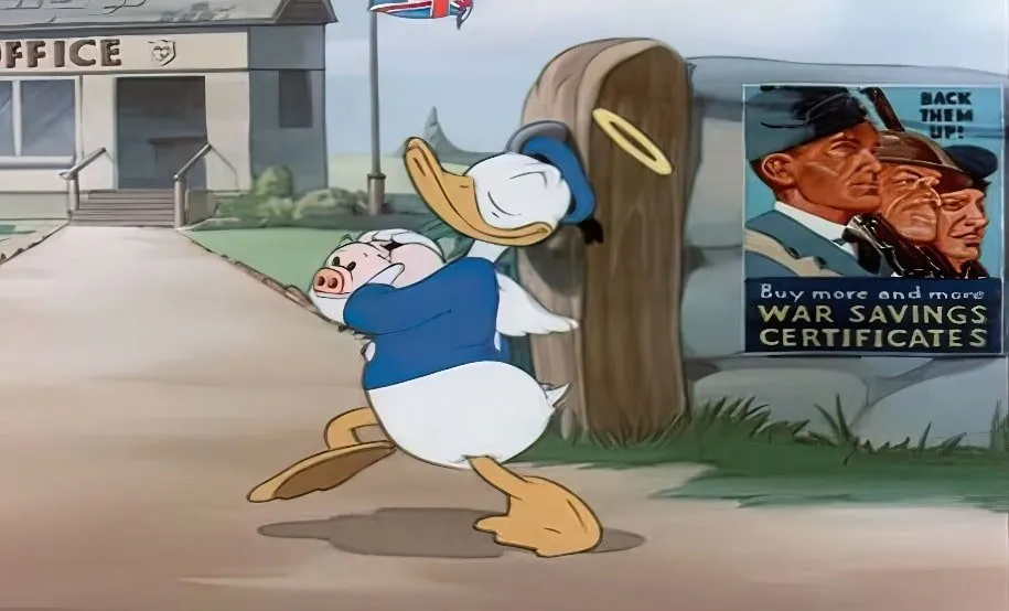 کارتون کوتاه تصمیم دانلد