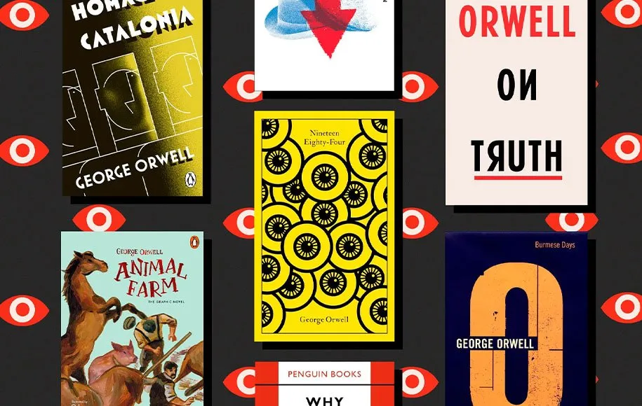 با شش تا از جذاب‌ترین کتاب‌های جورج اورول آشنا شوید