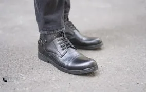 بررسی نیم‌بوت مردانه آلن شوز کد 4642