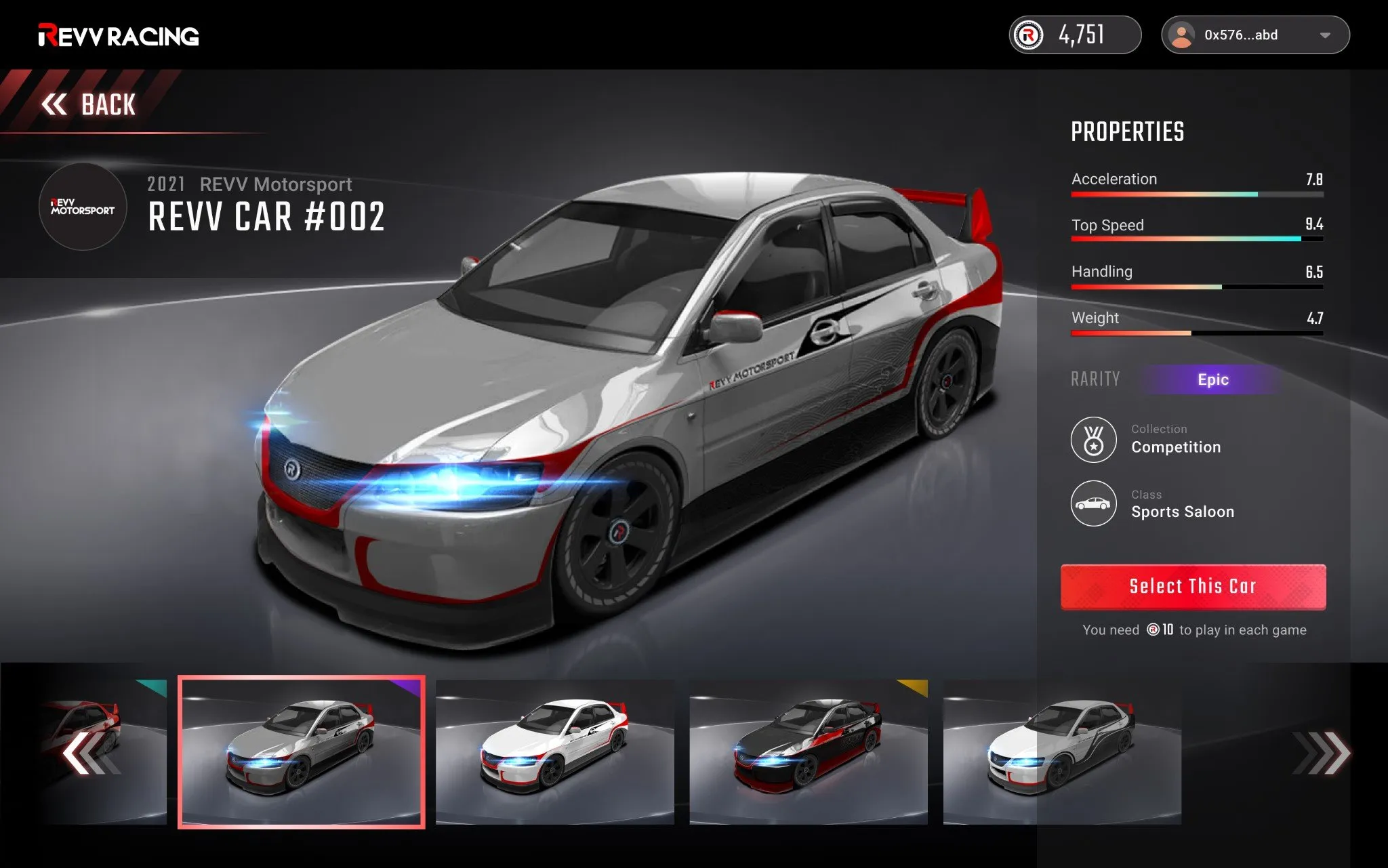 بازی Revv Racing از بهترین بازی های پولساز