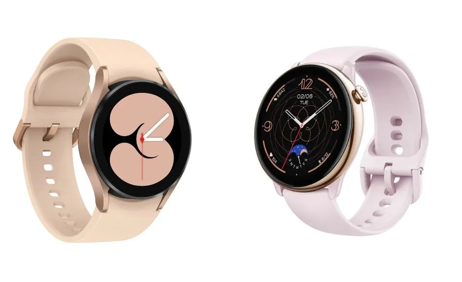 گلکسی واچ 4 در مقابل امیزفیت GTR مینی