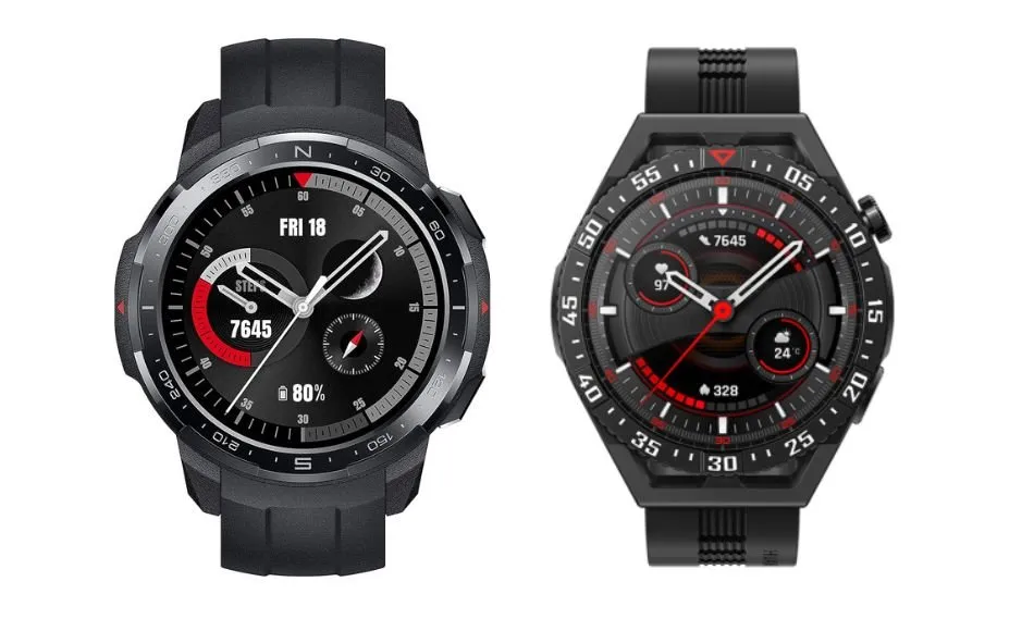 هواوی واچ GT 3 SE در مقابل آنر GS پرو