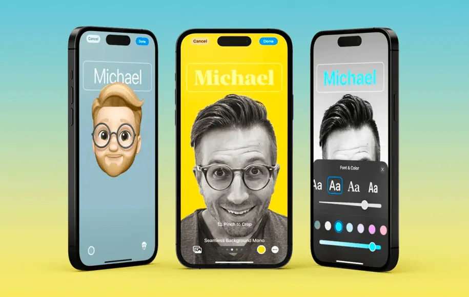 استفاده از قابلیت پوستر تماس در آیفون