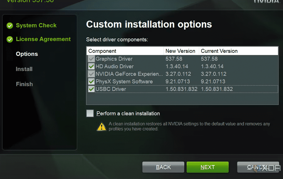  update graphics driver Nvidia 2