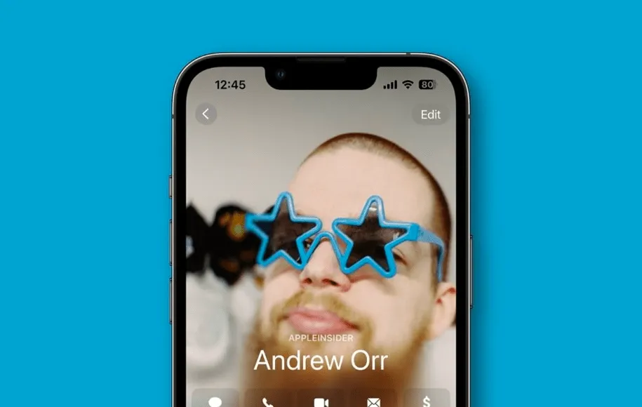 Contact Posters on iPhone ۶