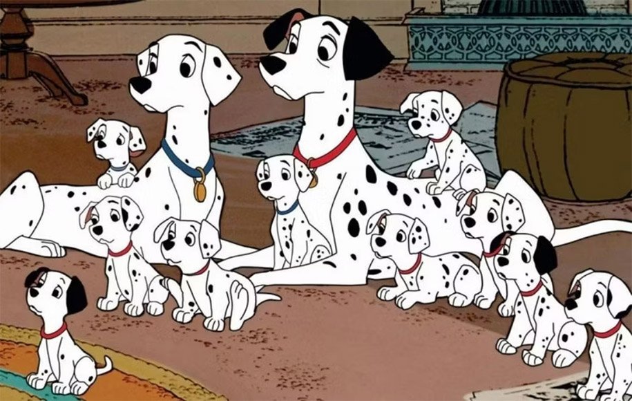 صد و یک سگ خالدار، انیمیشن برتر دیزنی