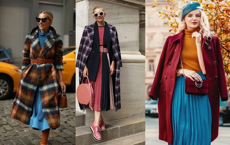 ست کردن پالتوهای بلند کلاسیک با استایل وینتیج