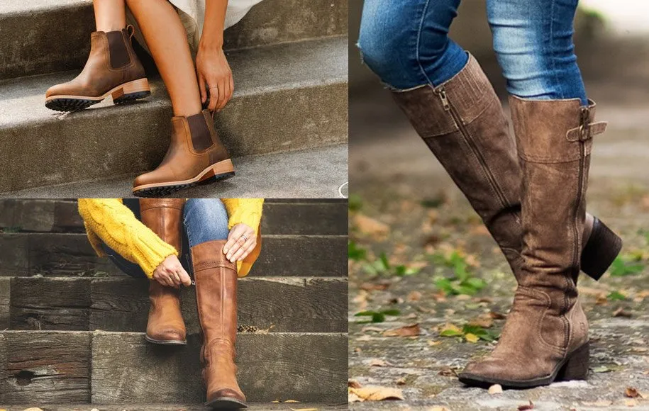 رنگ کفش پاییزی