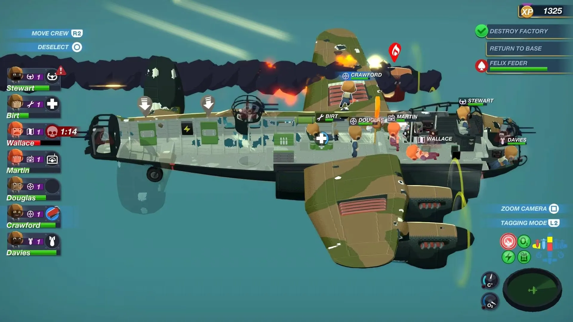 بازی bomber crew