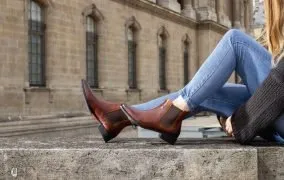 ست کردن بوت چلسی با شلوار جین