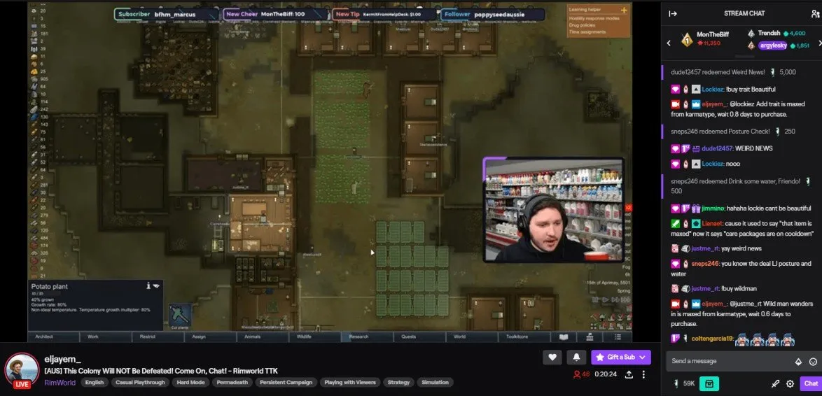 استوری در Twitch