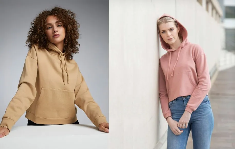 هودی زنانه کوتاه