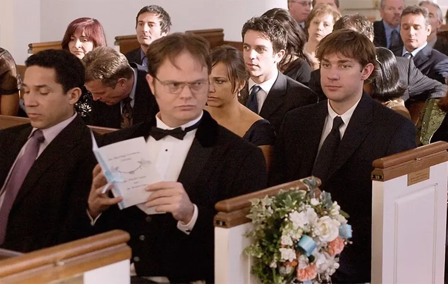 جیم و دوایس و اسکار در سریال «آفیس»