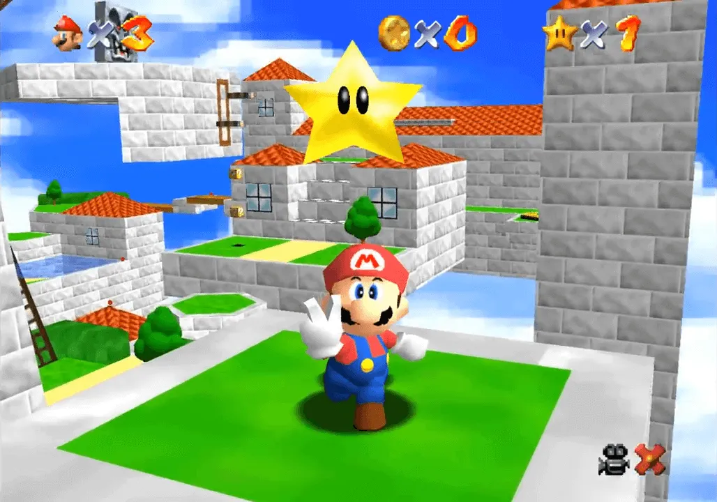 بازی Super Mario 64