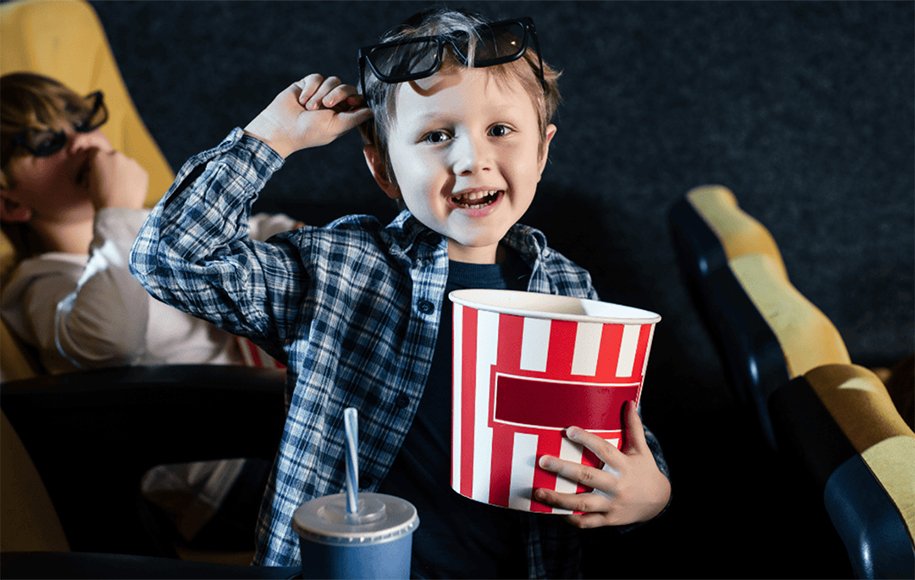 بردن کودکان به سینما