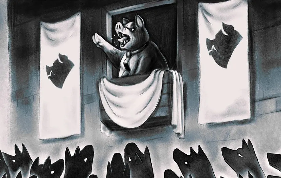 تصویری از کتاب قلعه حیوانات