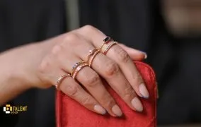 بررسی انگشتر زنانه مدل نگین دار