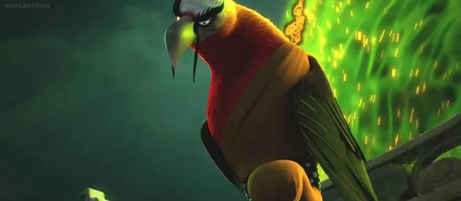 ژیندایو در سریال انیمیشنی «پاندای کنگفوکار: پنجههای سرنوشت»