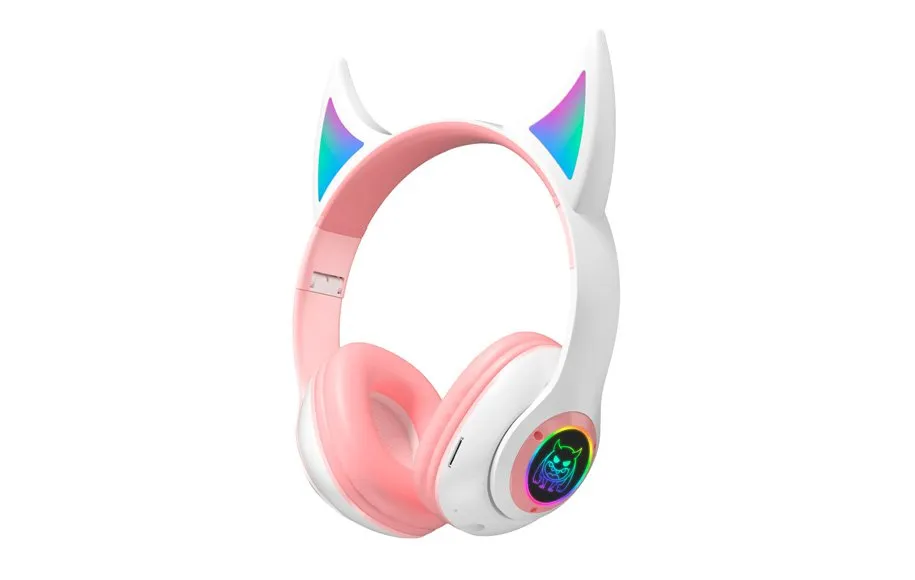 هدفون بی سیم طرح گربه ای مدل CAT-STN25