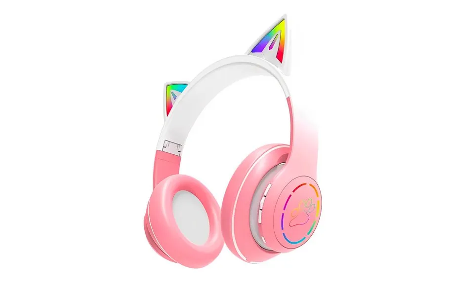 هدفون بیسیم طرح گربهای مدل PM-12