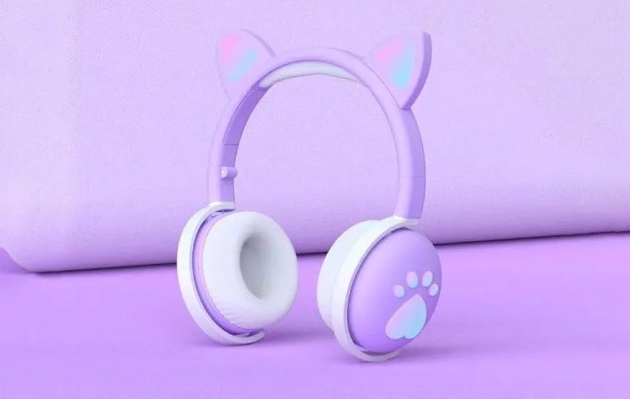 هدست بلوتوثی مدل گربهای مدل YPM-KTP-101