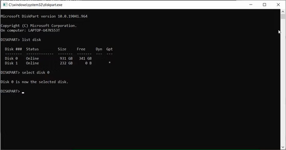 windows clean files command prompt ۳