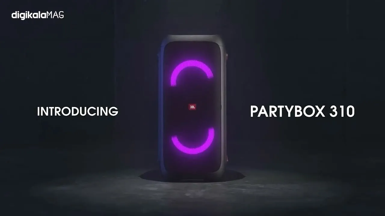 اسپیکر بلوتوثی قابل حمل جی بی ال مدل Party Box 310